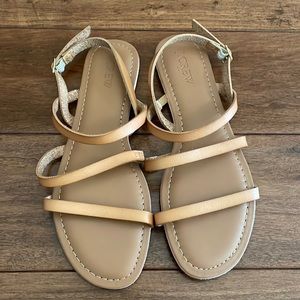 Women’s Jcrew tan sandals, size 7